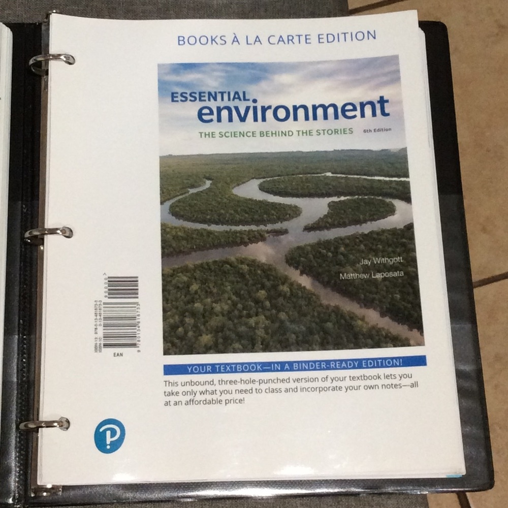 Pearson Essential Environment Textbook